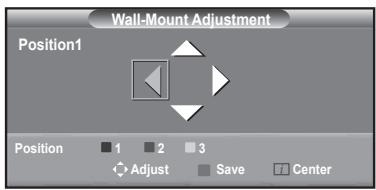 SAMSUNG LE40A568P3M - Moving to the remembered position - 2