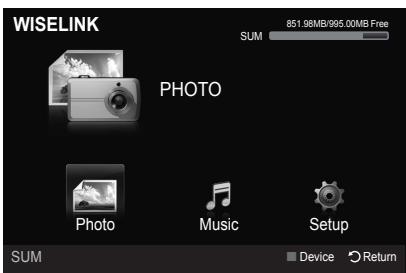 SAMSUNG LE40A568P3M - Using the WISELINK Menu - 1