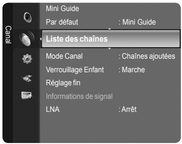 SAMSUNG LE40A568P3M - Sélection de vos chaînes favorites - 4