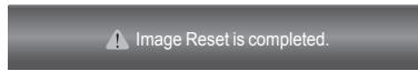 SAMSUNG LE40A568P3M - Image Reset - 7