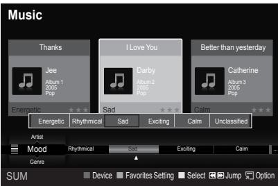 SAMSUNG LE40A568P3M - Changing the Mood information - 3