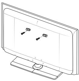 SAMSUNG LE40A568P3M - To avoid the TV from falling: - 2