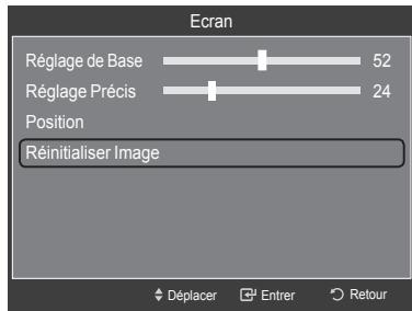 SAMSUNG LE40A568P3M - Réinitialiser Image - 6