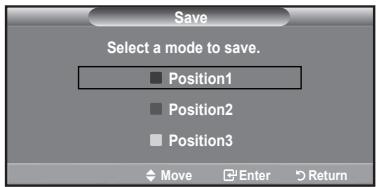 SAMSUNG LE40A568P3M - Moving to the remembered position - 1