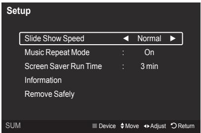 SAMSUNG LE40A626 - Slide Show Speed - 1