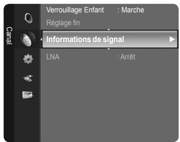 SAMSUNG LE40A626 - Vérification des informations relatives au signal numérique - 1