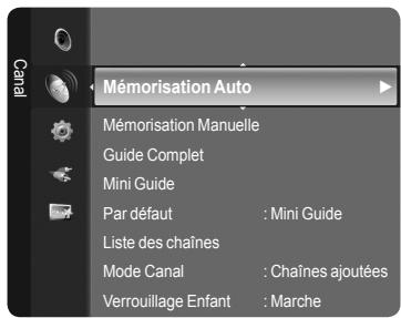SAMSUNG LE40A626 - Mémorisation automatique des canaux - 1