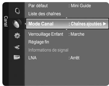 SAMSUNG LE40A626 - Réglage du gestionnaire de chaînes - 1