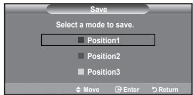 SAMSUNG LE40A626 - Moving to the remembered position - 1