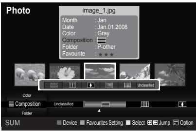 SAMSUNG LE40A626 - Changing the composition information - 4
