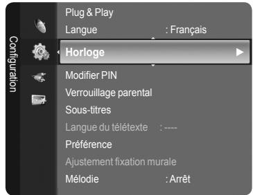 SAMSUNG LE40A626 - Option 2: réglage automatique de l'horloge - 1