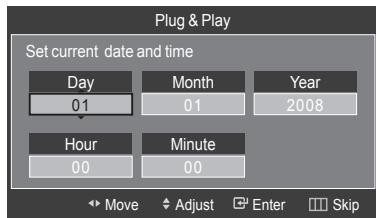 SAMSUNG LE40A626 - Plug & Play Feature - 6