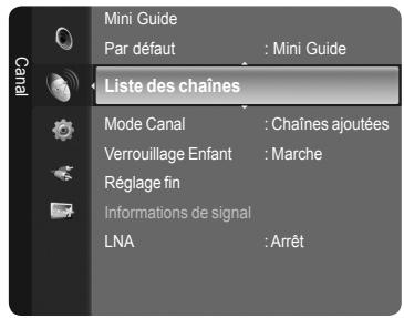 SAMSUNG LE40A626 - Sélection de vos chaînes favorites - 4