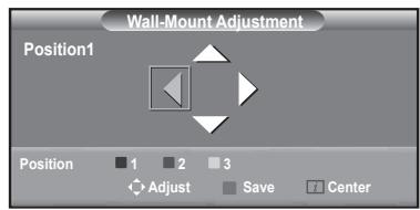 SAMSUNG LE40A626 - Moving to the remembered position - 2