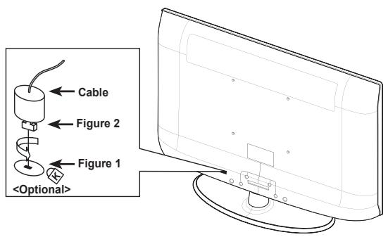 SAMSUNG LE40A626 - Using the Anti-Theft Kensington Lock (depending on the model) - 1