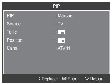 SAMSUNG LE40A626 - Réinitialisation des paramètres d'image à leur valeur par défaut. - 3