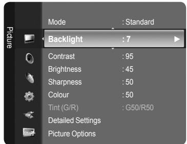 SAMSUNG LE40A626 - Customizing the Picture Settings - 1