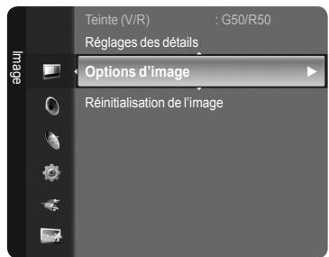 SAMSUNG LE40A626 - Activation des options d'image - 1