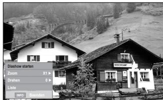 SAMSUNG LE40A656A1F - Benutzen des Optionsmenus - 1