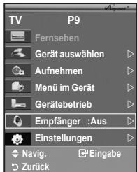 SAMSUNG LE40A656A1F - Tonwiedergabe mit einem Receiver - 1