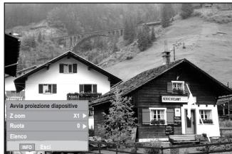 SAMSUNG LE40A656A1F - Utilizzo del menu opzioni - 1