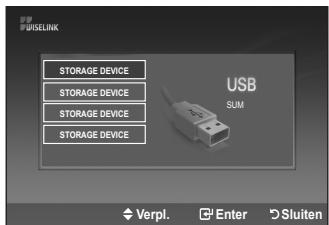 SAMSUNG LE40A656A1F - Gebruik van het WISELINK Menu - 2
