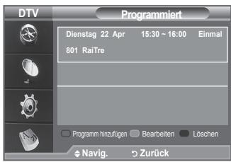 SAMSUNG LE40A656A1F - Verwendend der Vormerkliste - 3