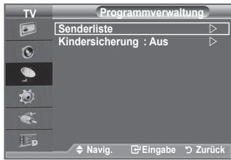 SAMSUNG LE40A656A1F - Sender hinzufugen/sperren - 2