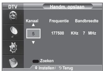 SAMSUNG LE40A656A1F - De kanaallijst handmatig bijwerken - 1