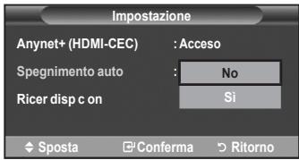 SAMSUNG LE40A656A1F - spegnimento del teilevisore Disattivazione automatica di un dispositivo Anynet+ allo - 1