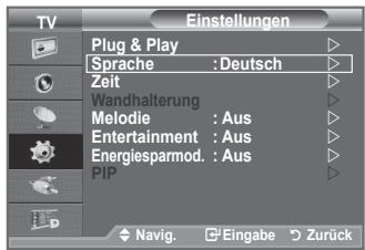 SAMSUNG LE40A656A1F - Sprache auswahlen - 1