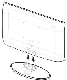 SAMSUNG LE40A656A1F - Instalacion del soporte - 1