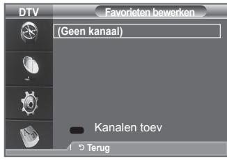 SAMSUNG LE40A656A1F - U knot deze functie wanner u een of meer voorkeurkanalen hebt geselecteerd. - 1