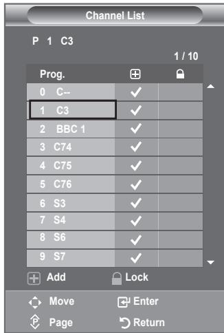 SAMSUNG LE40A656A1F - Storing Channels Manually - 5