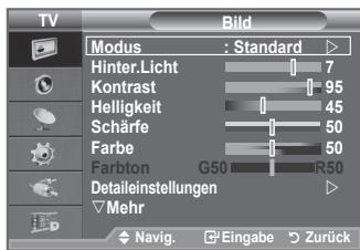 SAMSUNG LE40A656A1F - Sie können den Bildstandard auswahlen, der für ihre Sehwogohnheiten am besten geeignet ist. - 1