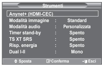 SAMSUNG LE40A656A1F - Uso della funzione Anynet+ - 1