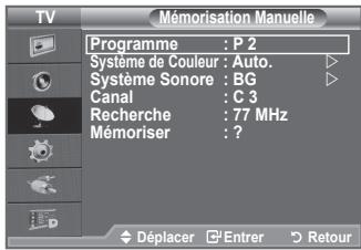 SAMSUNG LE40A656A1F - Mémorisation automatique des canaux - 2