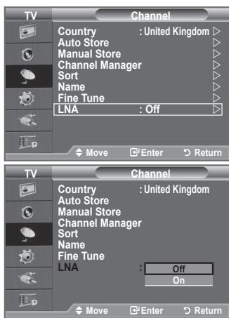 SAMSUNG LE40A656A1F - Fine Tuning Channel Reception - 3