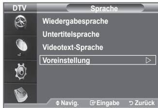 SAMSUNG LE40A656A1F - Voreinstellung - 1