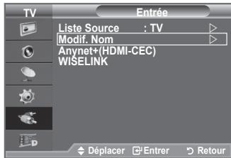 SAMSUNG LE40A656A1F - Vous pouvez sélectionner parmi les sources extérieures connectées aux prises d'entrée du téléviseur. - 6