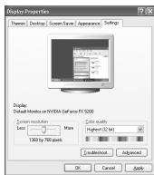 SAMSUNG LE40A656A1F - Impostazione del software del PC (basato su Windows XP) - 1