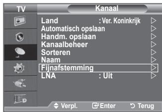 SAMSUNG LE40A656A1F - U kurz kanalen handmatig nauwkeurig instellen voor een optimale ontvangst. - 1