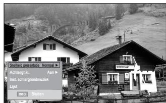 SAMSUNG LE40A656A1F - Bekijken van een diashow - 2