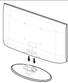 SAMSUNG LE40A656A1F - Installazione del supporto - 1