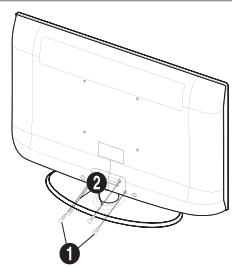 SAMSUNG LE40A656A1F - Installazione del supporto - 2