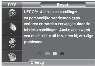SAMSUNG LE40A656A1F - U kunt de opgeslagen waarden weeer wijzigen in de fabrieksinstellungen. - 2