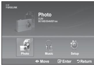 SAMSUNG LE40A656A1F - Using the PHOTO (JPEG) List - 1