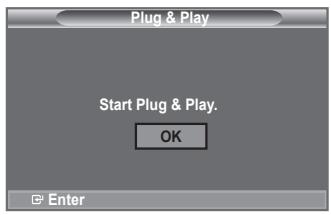 SAMSUNG LE40A656A1F - Wanneur de TV voor het eerst inschakelt, worden enkele basisinstellungen automatisch achtereenvolgens uitgevoerd. De volgende instelleningen zijn beschikkaar. - 1