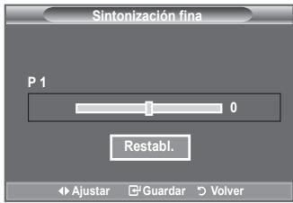 SAMSUNG LE40A656A1F - Sintonización continua de la recepción de canales - 2