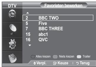 SAMSUNG LE40A656A1F - U knot deze functie wanner u een of meer voorkeurkanalen hebt geselecteerd. - 3